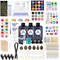 UV Resin Jewelry Making Kit, 300g Crystal Clear Resin with Light and Molds, DIY Jewelry Making Kit, Resina Starter Kits for Keychain and Earring